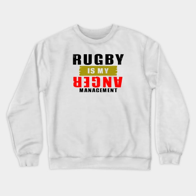 rugby Crewneck Sweatshirt by dishcubung